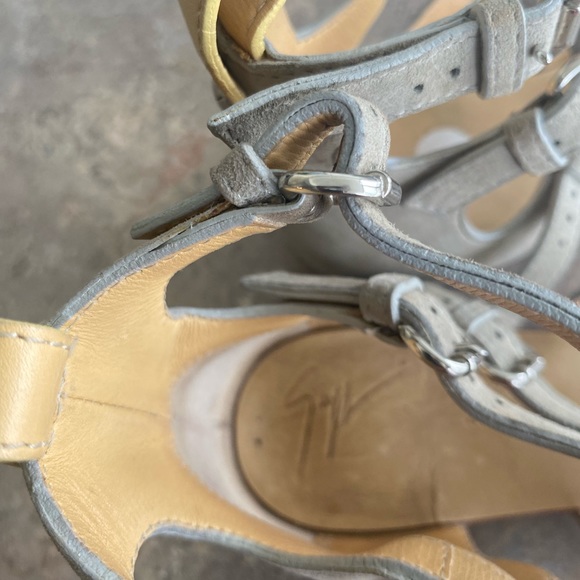 Suede Giuseppe, Zanotti sandals - Picture 6 of 8